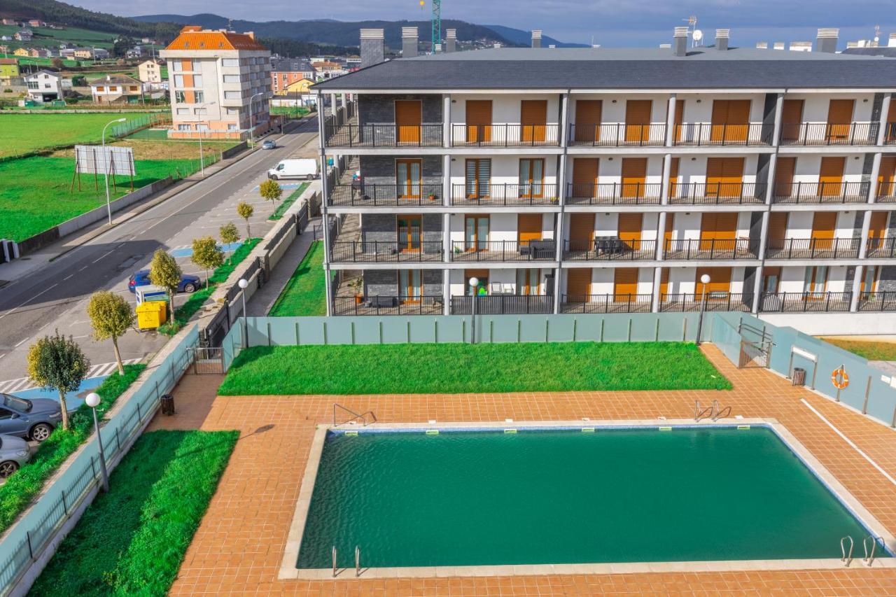 Apartamentos Playa de LLAS Foz Exterior foto